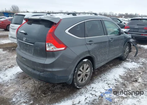 2012 Honda Cr-V Ex-L from USA, damaged, VIN 2HKRM3H76CH500962